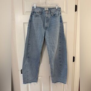 Agolde Women’s Relaxed Light Wash Jeans